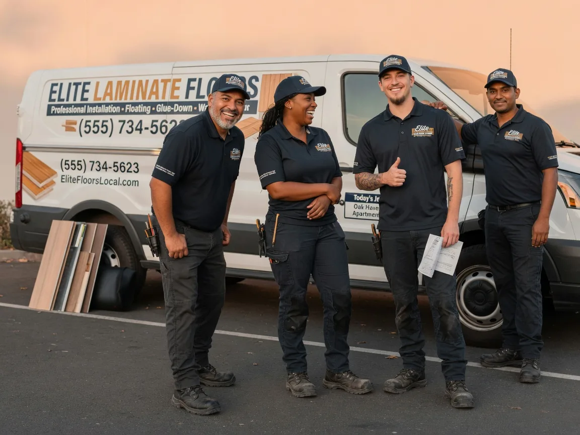 Laminate flooring installation company in Goose Lake, IA